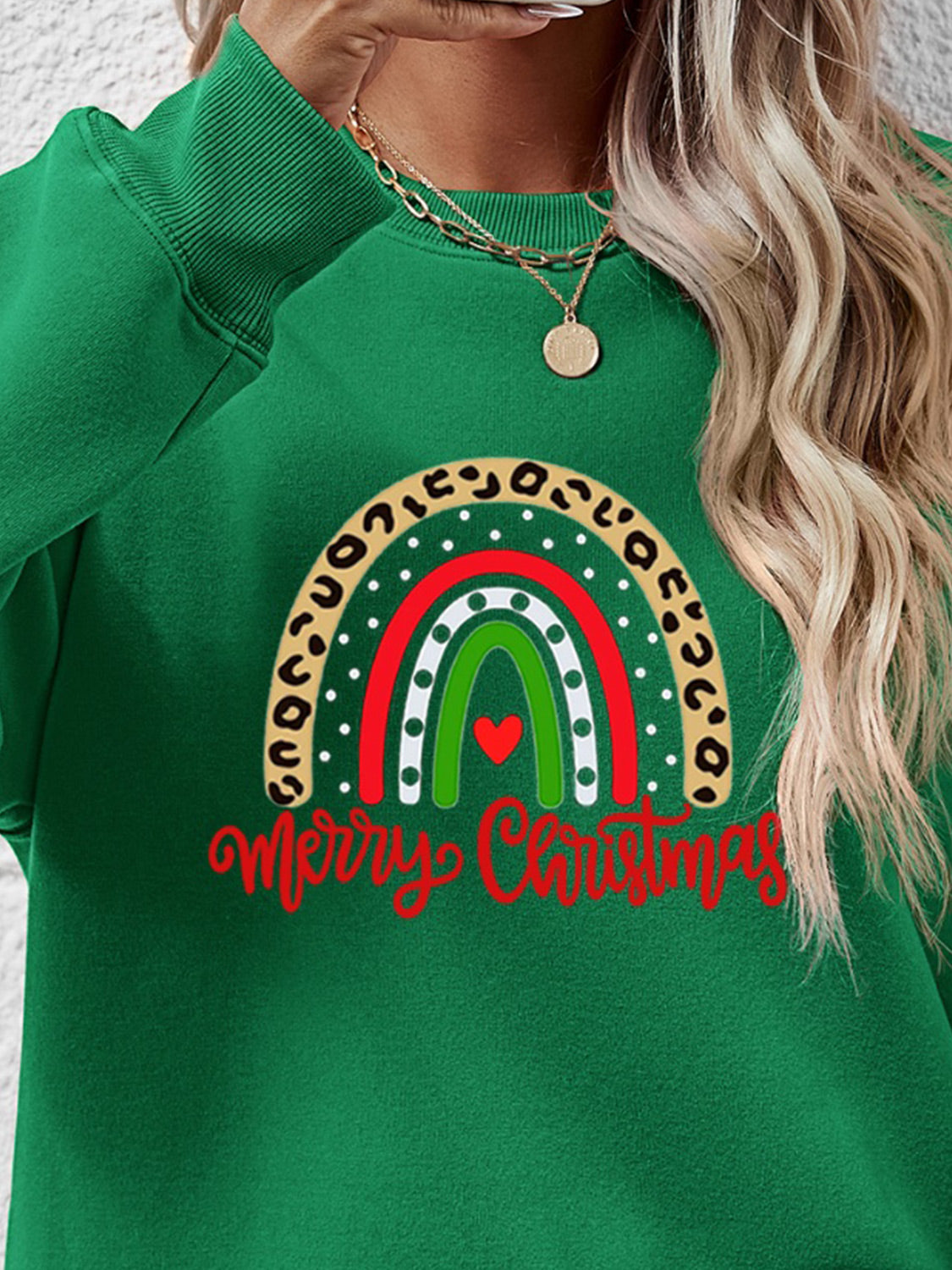 MERRY CHRISTMAS Graphic Sweatshirt