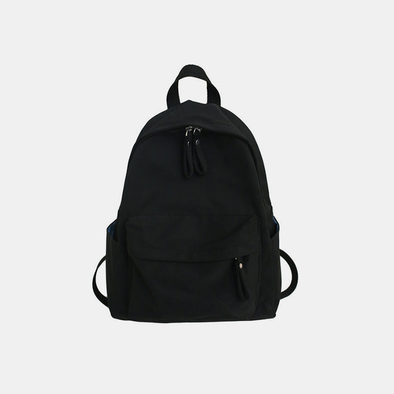 Zip Cotton Backpack Bag - ClozArt