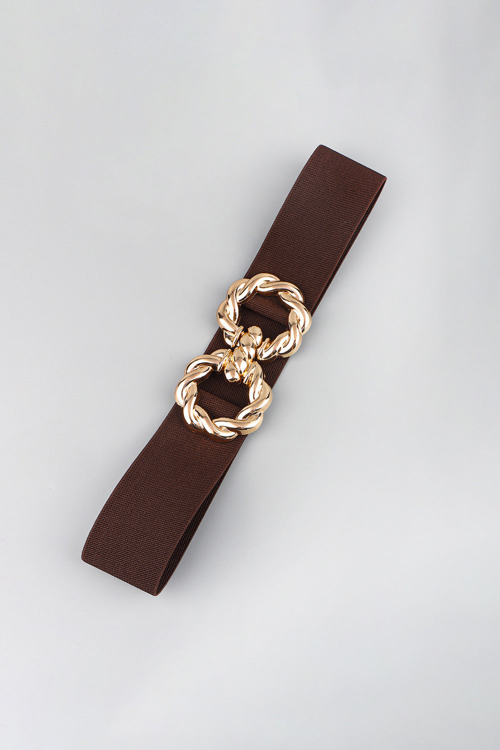 Zinc Alloy Buckle Elastic Belt - ClozArt