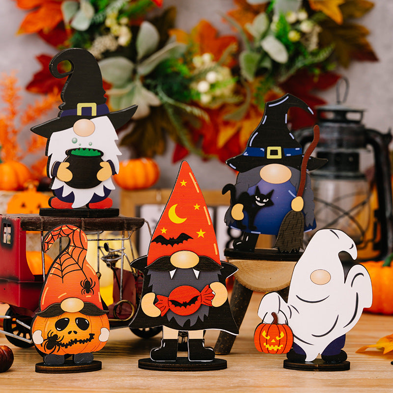 Assorted 2-Piece Halloween Element Ornaments