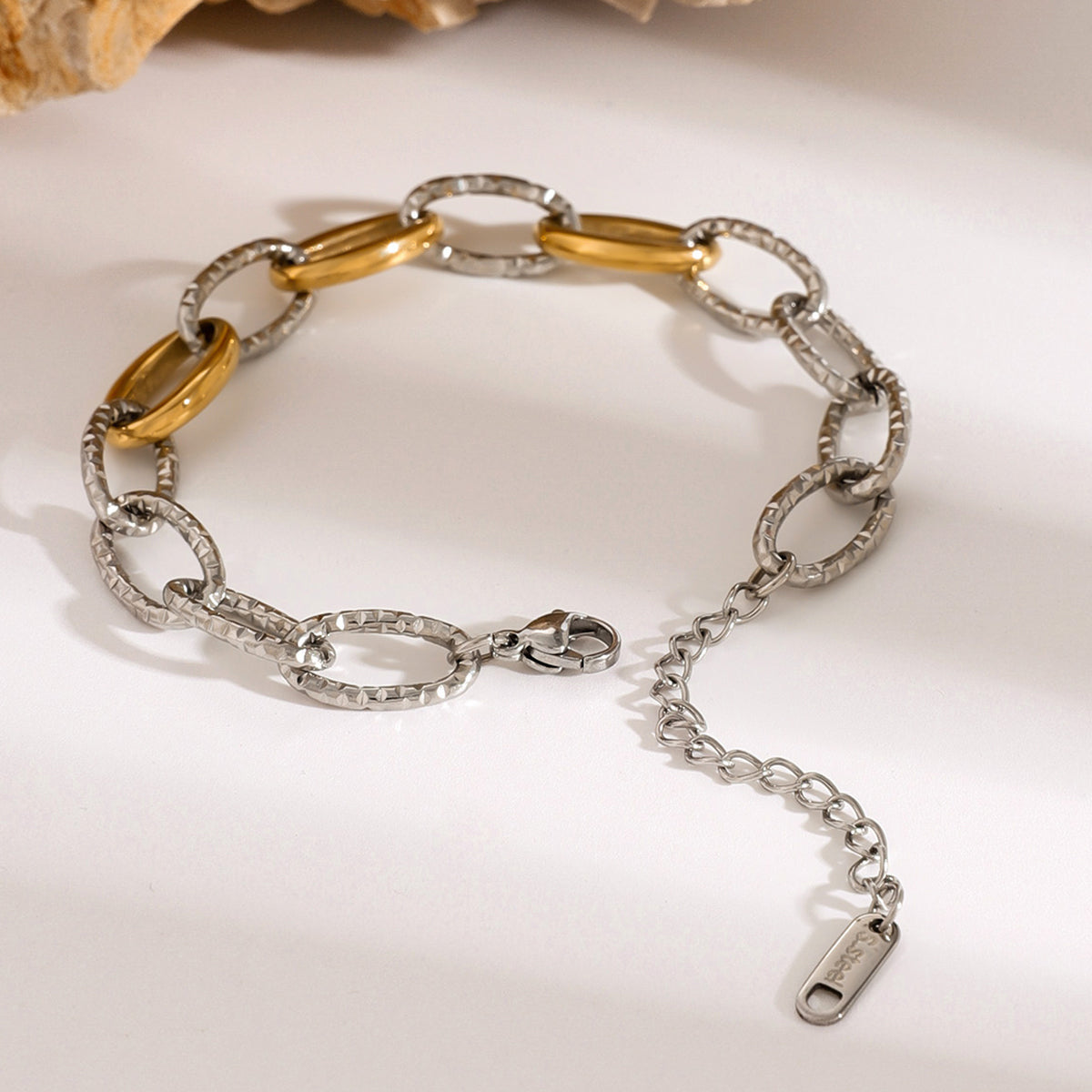 18K Gold-Plated Stainless Steel Bracelet - ClozArt