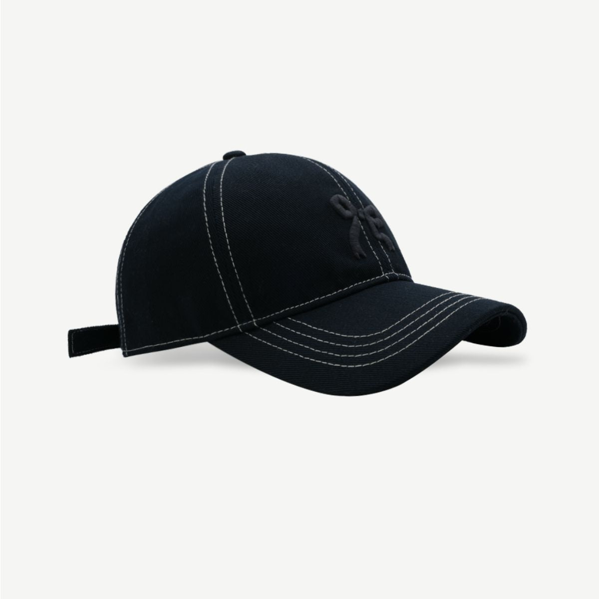 Bow Graphic Cotton Baseball Hat - ClozArt