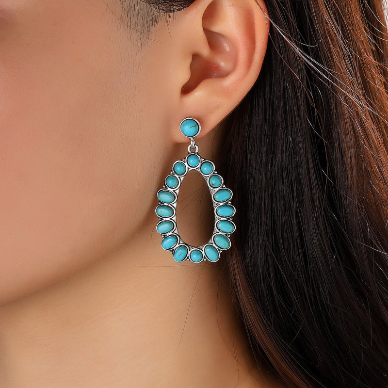 Artificial Turquoise Earrings - ClozArt