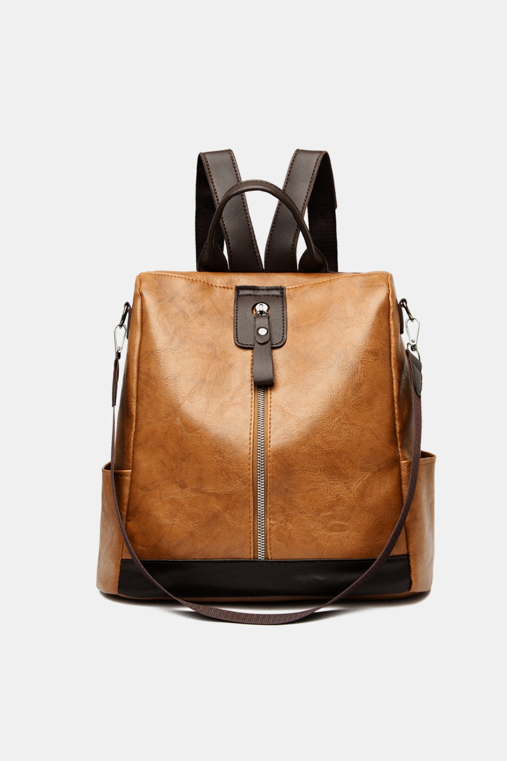 PU Leather Backpack Bag - ClozArt