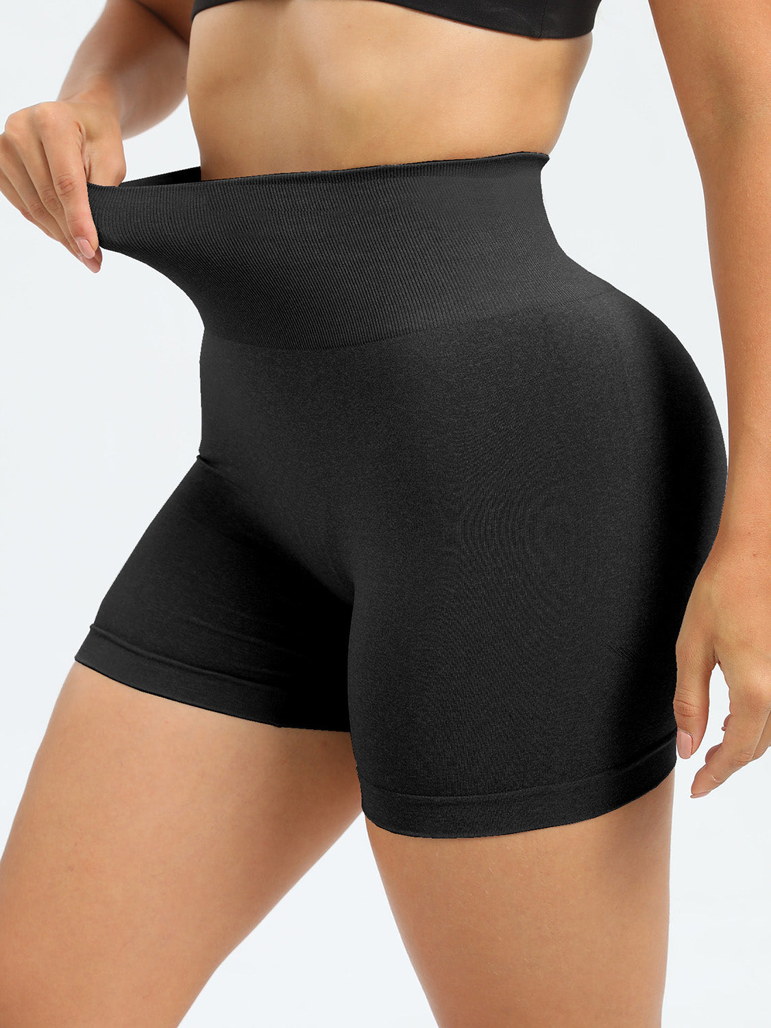 High Waist Active Shorts - ClozArt