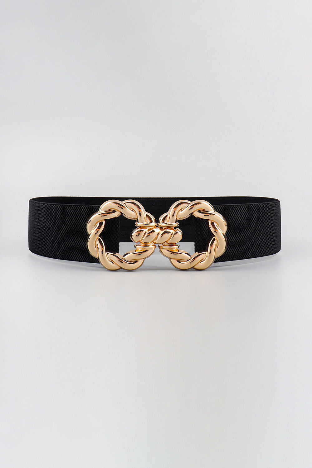 Zinc Alloy Buckle Elastic Belt - ClozArt