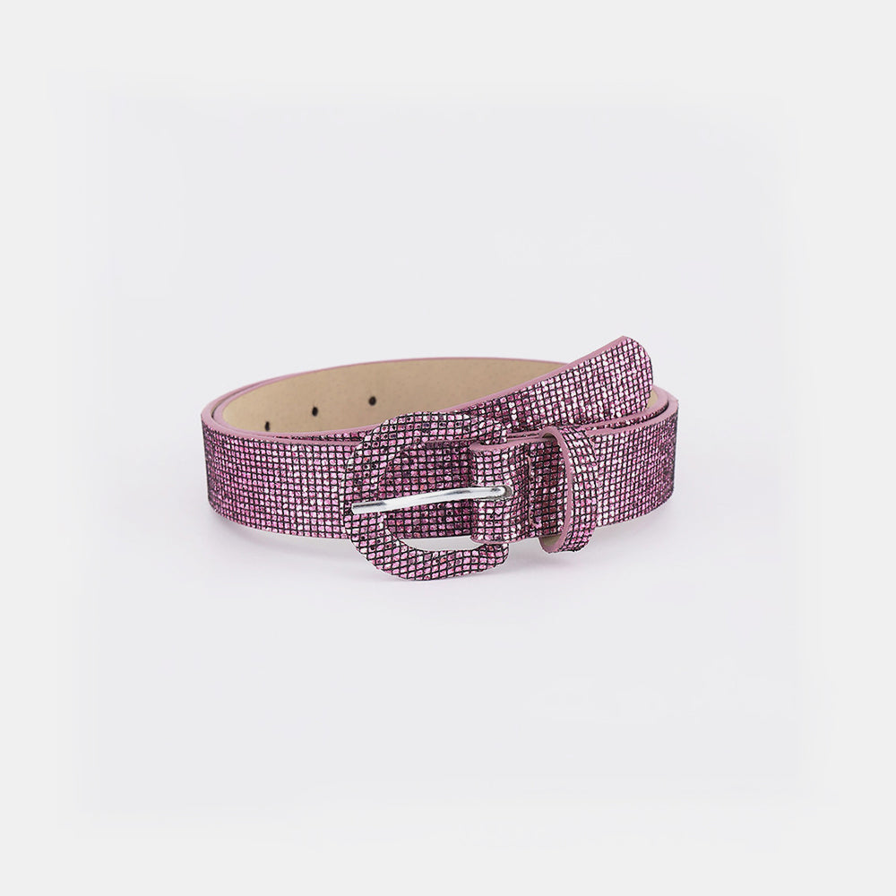 Sequin PU Leather Belt - ClozArt