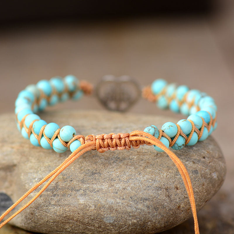 Turquoise Beaded Bracelet - ClozArt