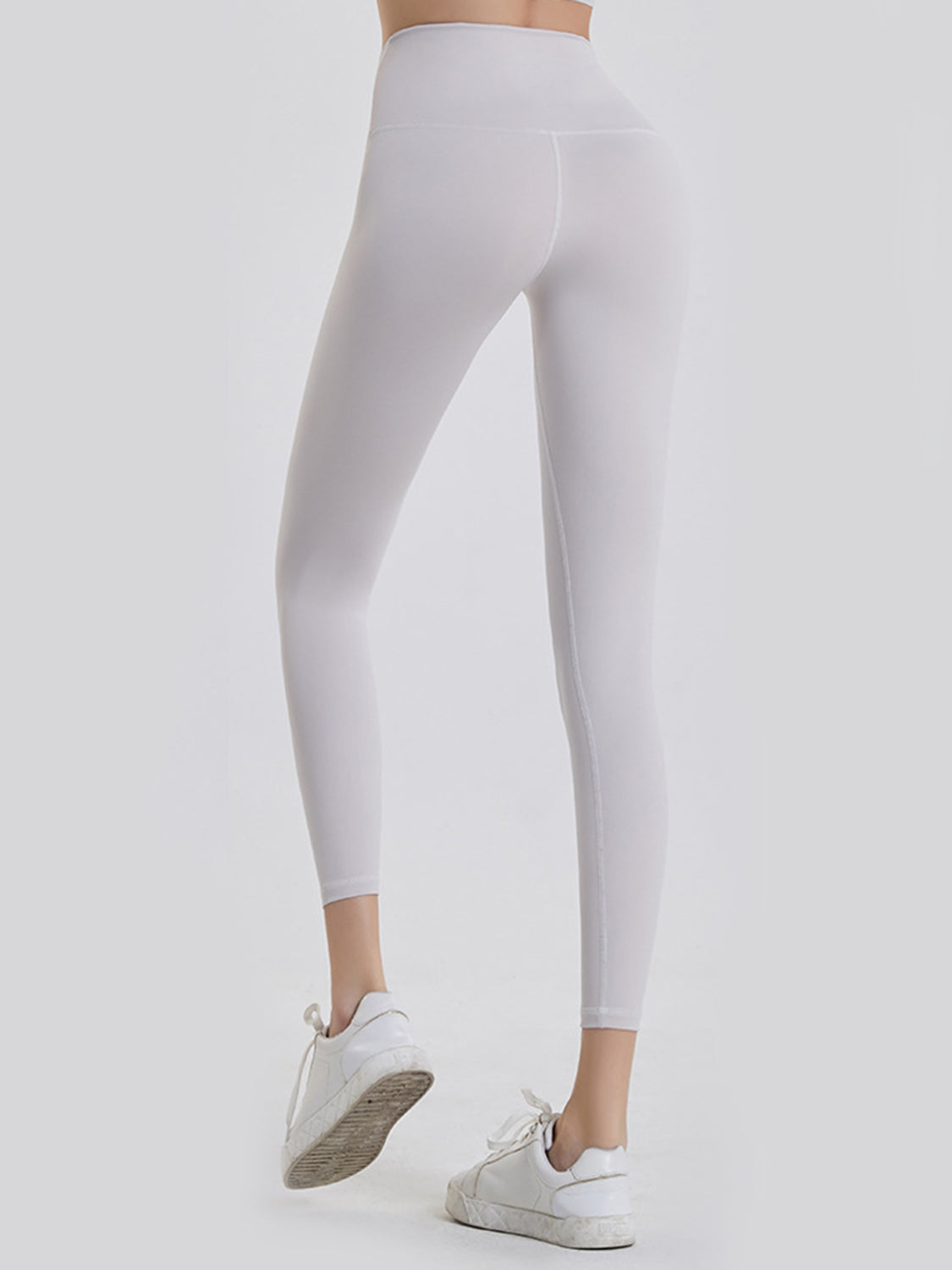 Wide Waistband Sports Leggings - ClozArt