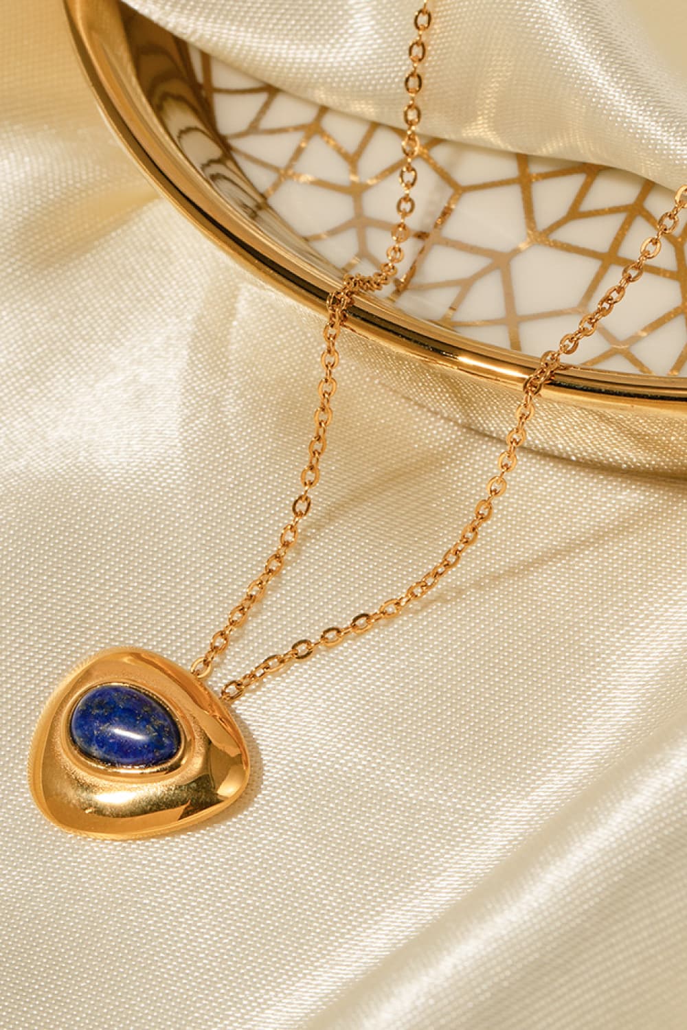 Lapis Lazuli Pendant Necklace - ClozArt