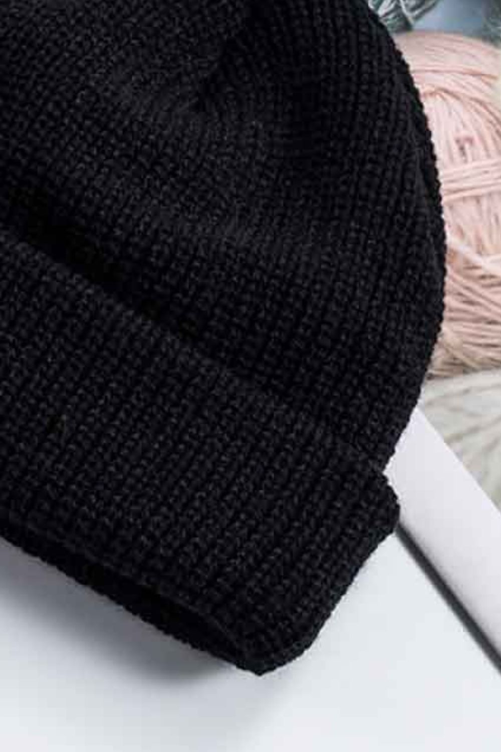 Cozy Rib-Knit Cuff Beanie - ClozArt