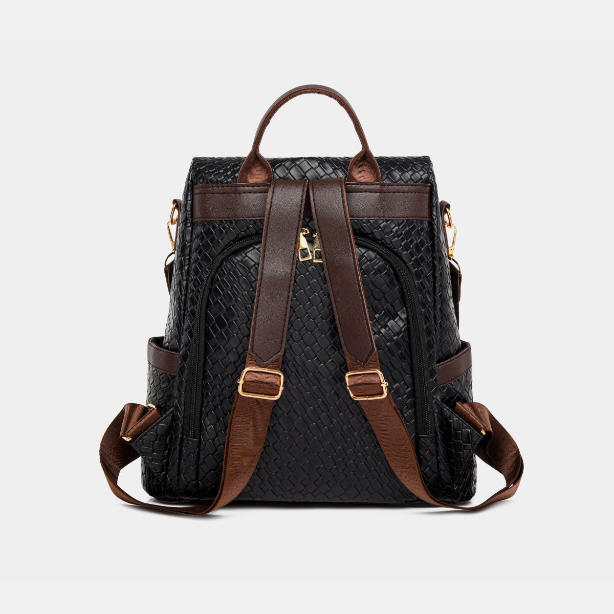 PU Leather Backpack Bag - ClozArt