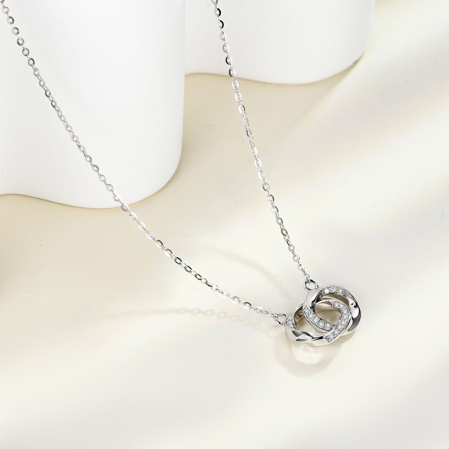 Moissanite 925 Sterling Silver Necklace - ClozArt