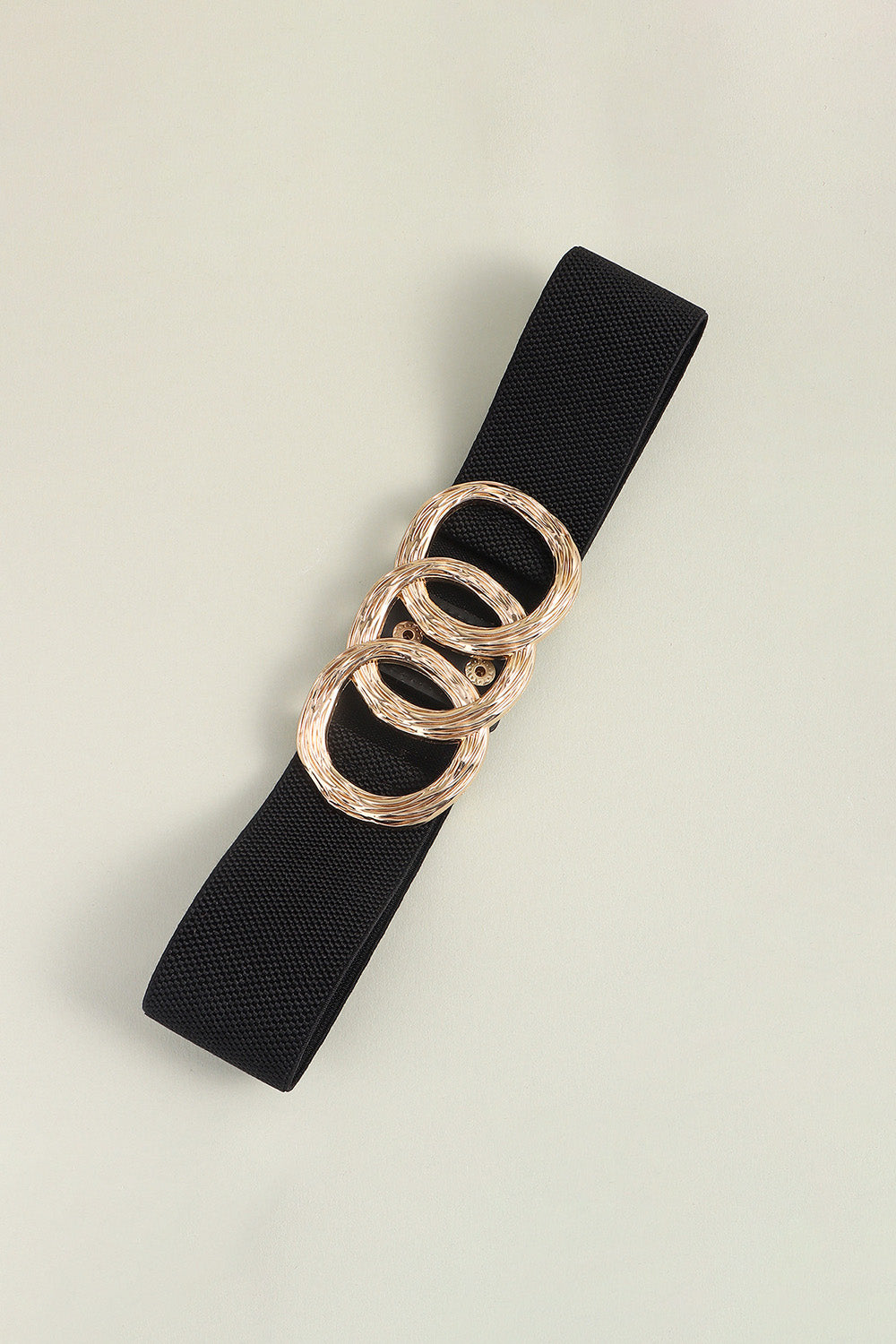 Zinc Alloy Buckle Elastic Wide Belt - ClozArt