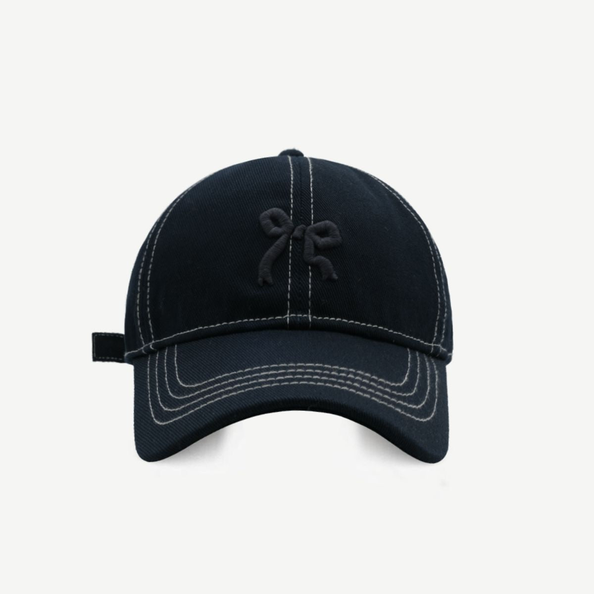 Bow Graphic Cotton Baseball Hat - ClozArt