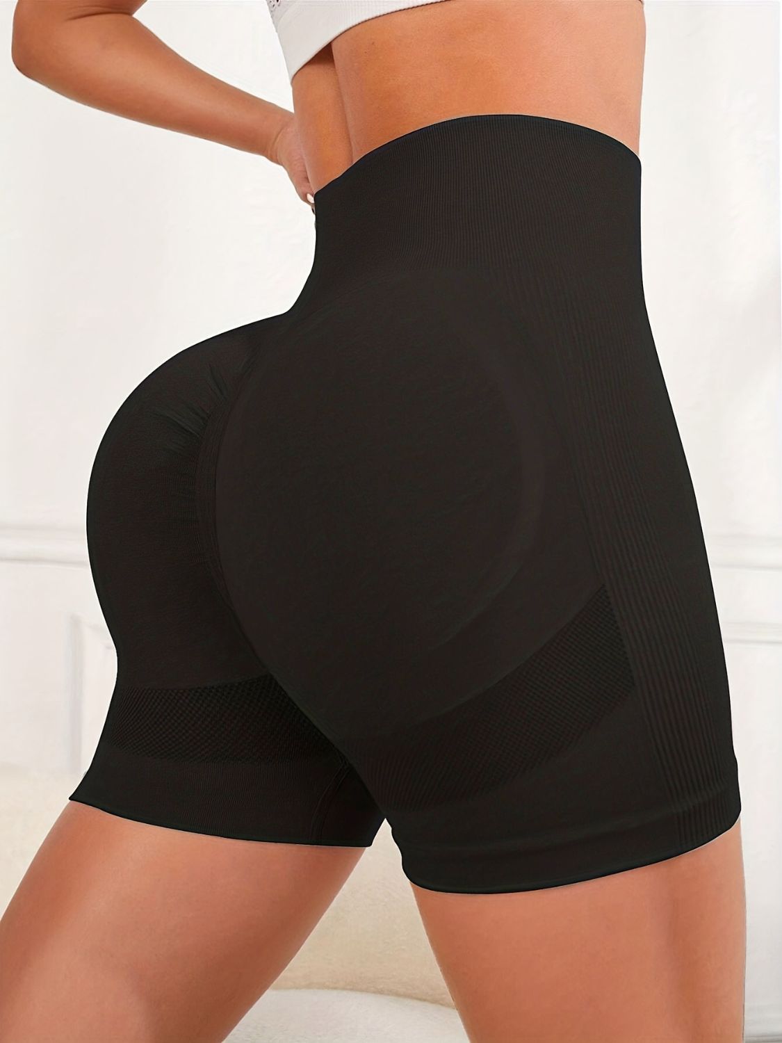 High Waist Active Shorts - ClozArt