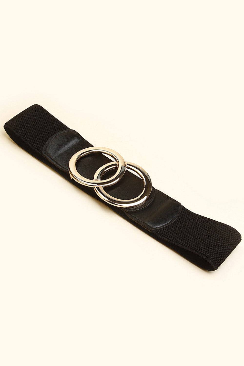 Zinc Alloy Buckle Elastic PU Belt - ClozArt