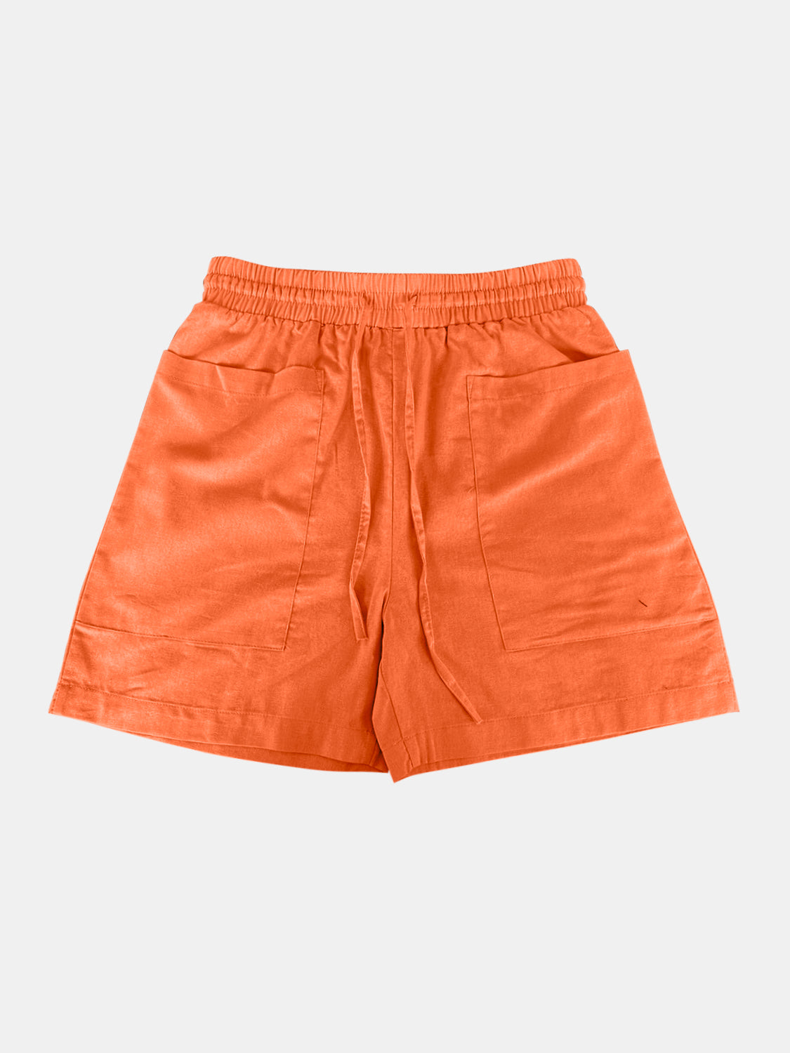 Full Size Drawstring Shorts with Pockets - ClozArt